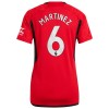 Manchester United Martinez 6 Dames Thuisshirt 2023-24